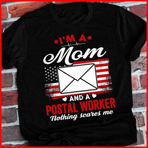 Proud Postal Worker Mom Shirt For Women Postal Worker Shirt Etsy