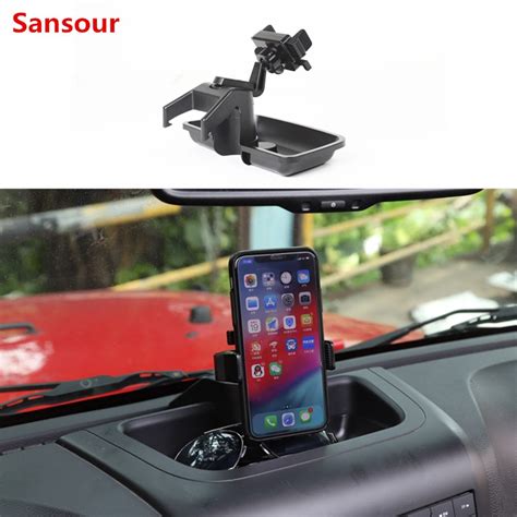 Sanour Support De T L Phone Portable Pour Voiture Jeep Wrangler Jk