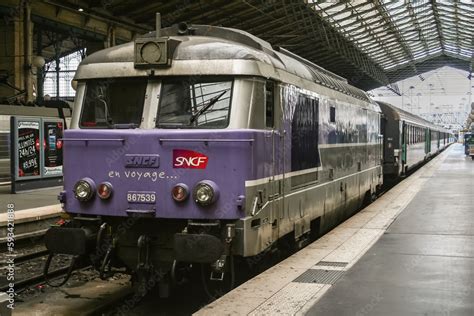 Paris France July Regional Corail Intercites Train With