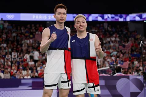 Paris Malaysian Badminton Duo Aaron Chia And Soh Wooi Yik Secure