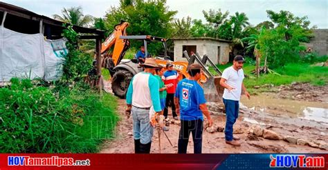 Hoy Tamaulipas Inundaciones En Tamaulipas Hay 80 Familias Afectadas