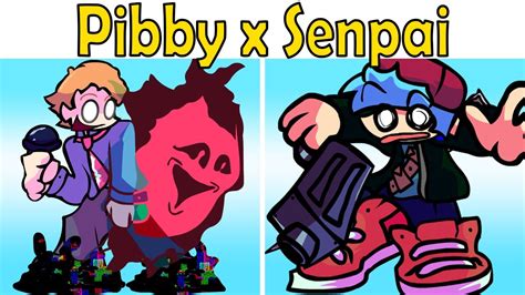 FNF X Glitched Legends 2 0 Pibby Senpai Come And Learn With Pibby X