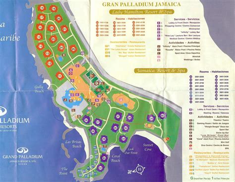 Map Of Grand Palladium Jamaica - Cities And Towns Map