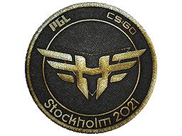 Patch MOUZ Gold Stockholm 2021 CSGOSKINS GG