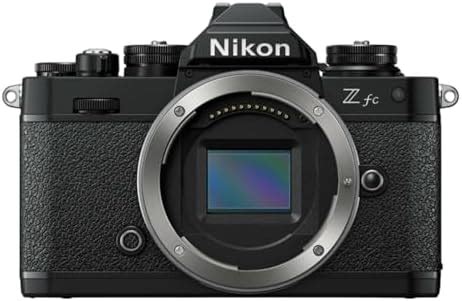 Amazon Nikon Z Fc Dx Format Mirrorless Camera Body Black