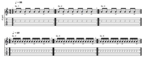 How To Control Guitar Dynamics With Accent Exercises