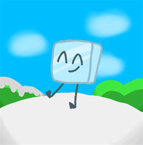 Drawing random TPOT characters day 3: ice cube (comment who I should do ...