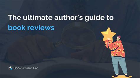 The ultimate author's guide to book reviews » Book Award Pro