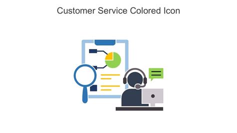 customer service colored icon  powerpoint pptx png  editable eps