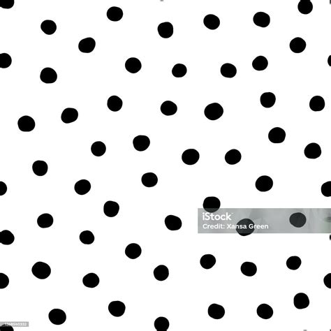 Seamless Neutral Polka Dots Pattern Abstract Background Stock Illustration Download Image Now