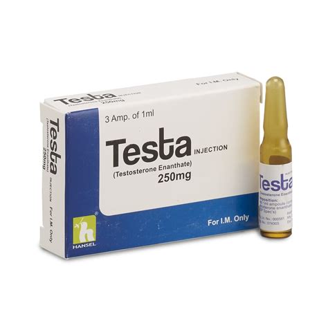 Testa 250mg Ml By Hansel