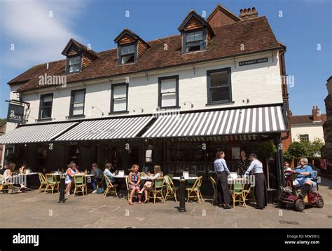 Cote Brasserie Restaurant In Town Centre Salisbury Wiltshire England