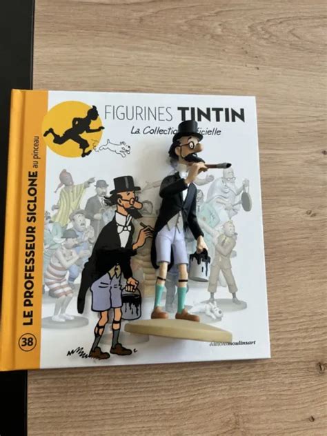 Figurine Tintin Collection Officielle N Le Professeur Siclone