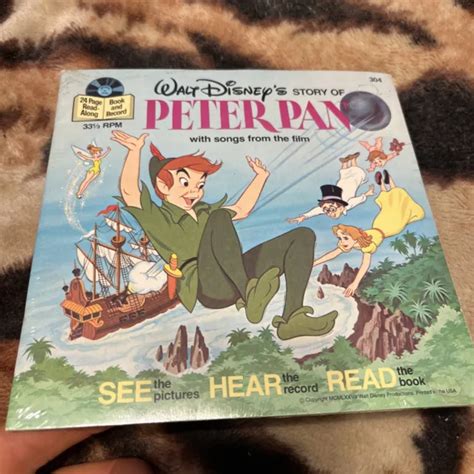 Walt Disneys Story Of Peter Pan 7 Disneyland 304 Series Booklet