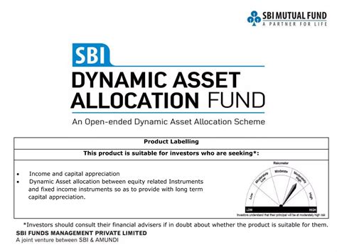 Sbi Dynamic Asset Allocation Fund An Open Ended Dynamic Asset