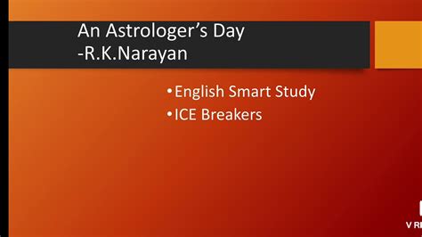 Are You Solve This Ice Breakers In An Astrologers Day Youtube