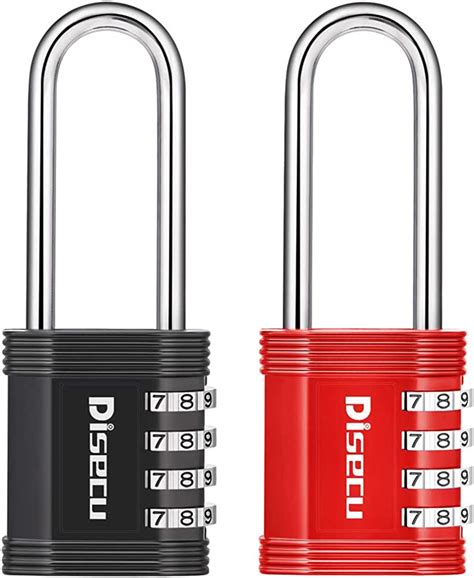 Toolbox Disecu Heavy Duty 4 Digit Long Shackle Combination Lock And