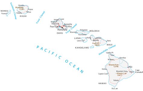 Honolulu Map, Hawaii - GIS Geography