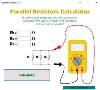 Parallel Resistors Calculator By Physics Education Shop Tpt