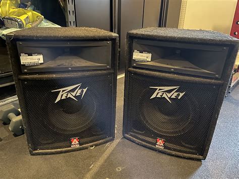 Pair Of Peavey Tls 2 Passive Speakers Reverb