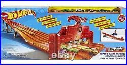 Car Track Set Hot Wheels Toy Car Track Set Super Lane Raceway Ft Track That Rolls Up For