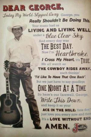 George Strait Quotes And Sayings. QuotesGram