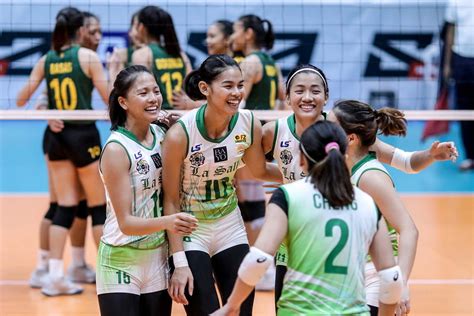 DLSU Lady Spikers Secure Playoff Spot In 5 Setter Over FEU