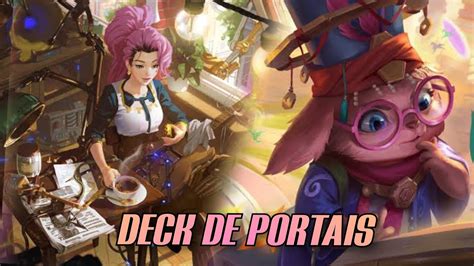 NOVO DECK DE PORTAIS SERAPHINE E NORRA NO MODO ETERNO LEGENDS OF