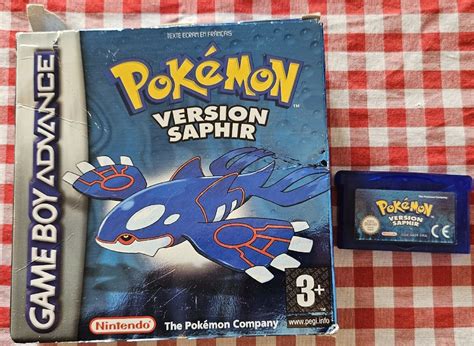 Pokémon version Saphir Nintendo Game Boy Advance boîte Kaufen auf