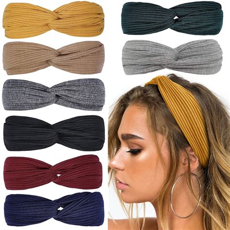 Amazon Huachi Headbands For Women Twist Knotted Boho Stretchy Hair