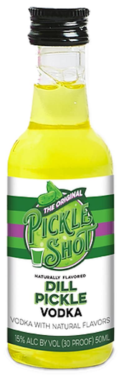 Pickle Shot Dill Pickle Vodka 50ML Bremers Wine And Liquor