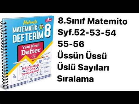 Sinif Matem To S Ss N Ss Ve Sl Sayilarda Siralama