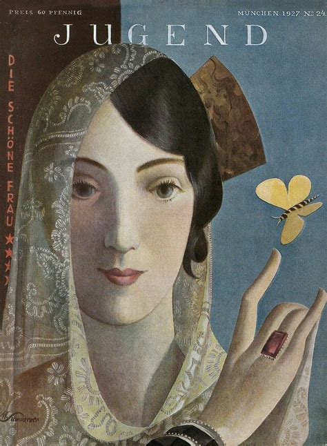 Jugend Cover Art 1927 Magazine Art Artist Vintage Art