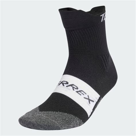 Adidas Terrex Heat Rdy Trail Running Agravic Crew Socks White Adidas UK