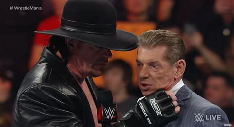 Vince Mcmahon To Induct The Undertaker To The Wwe Hall Of Fame The