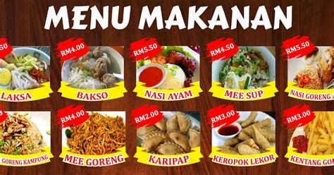 Gambar Menu Makanan 52 Koleksi Gambar