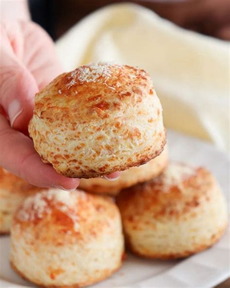 Receta En 5 Minutos Deliciosos Scones De Queso Para El Mate El