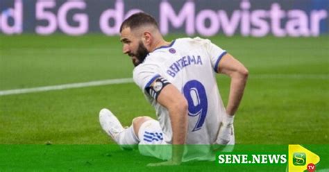 Real Madrid Benzema blessé Un premier verdict tombe