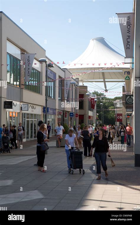 Corby Town Centre Stock Photo Alamy