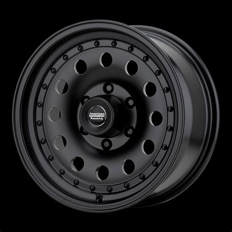 American Racing AR62 Outlaw II Satin Black Wheels Summit Racing