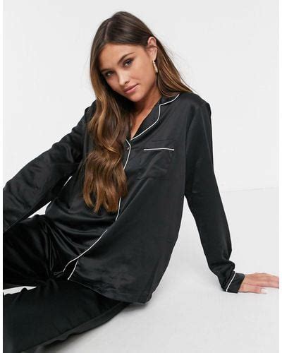 Black Loungeable Nightwear And Sleepwear For Women Lyst