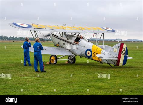 Hawker Nimrod Mk S G Bwwk Start Up At Duxford Battle Of Britain