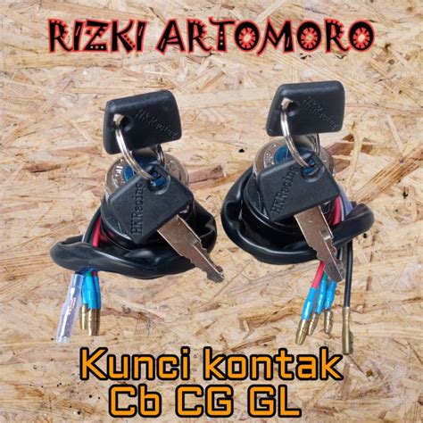 Kunci Kontak Cb 100 Cg125 Gl 100 Gl Pro Max Megapro Custom Dll Lazada