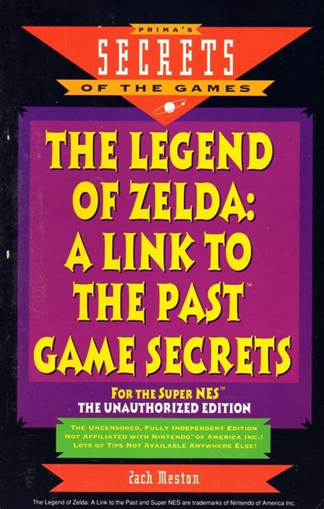 Legend Of Zelda: A Link to the Past Game Secrets - Prima Games ...