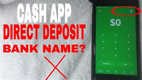 What Bank Name To Use With Cash App Direct Deposit 🔴 Youtube