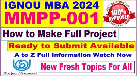 Mmpp 001 Project 2024 Mmpp1 Ignou Project Mmpp 001 Ignou Mmpp 001