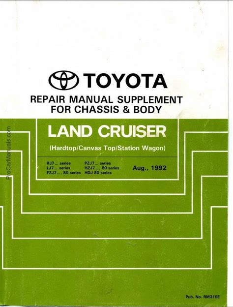 Toyota Landcruiser 80 Series Wiring Diagram Wiring Diagram