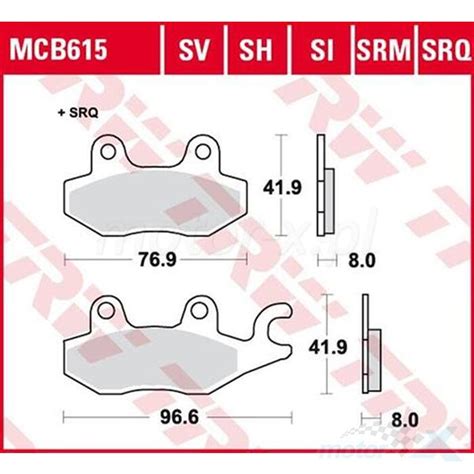 Brake Pads Sinter Street Kh Trw Lucas Mcb Sh Motor X