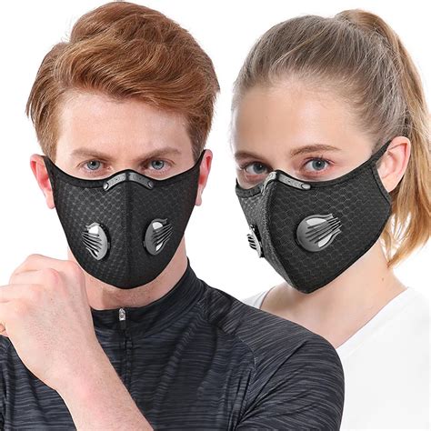 Activated Carbon Riding Mask Outdoor Running Anti Fog Haze Men And