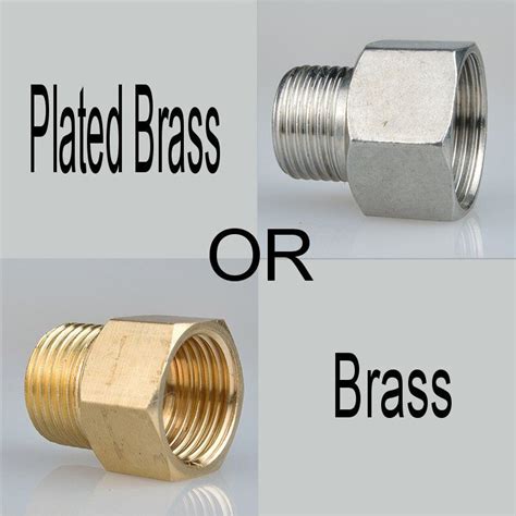 Metric Fitting M14 M14x1 M14x10 Male To M14x15 Female Brass Adapter Jm Ebay